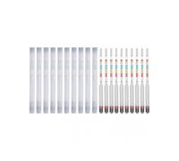 10Pcs Wine Making Meter Home Brewing Hydrometer with 3 Scales Beer Test Jar for Accurate Fermentation Measurement Household Supplies