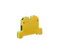 10Pcs Wire Conductor EK-4/35 Connector Ground Screw Connection Din Rail Terminal Block EK4/35