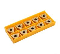 10Pcs WNMG080404-MA WNMG431 Insertos de torneado de carburo para torno CNC para acabado SEMI y acabado de alto agarre Set