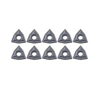 10pcs WNMG080404 NN Insertos de torneado de carburo, herramientas de torno WNMG431, insertos indexables para metalurgia