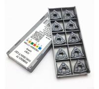 10PCS WNMG080404 TF Insertos de carburo WNMG431TF IC907 para herramienta MWLNRL para semi acabado y mecanizado fino