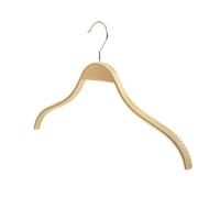 10pcs Wood Coat Hangers Non-Slip Design Hanging Rack Trousers Skirt Jackets Clothes Display 40cm