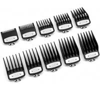 10Peines Guía Cortadora para StyleCraft Rebel 2.0 2026+ | 1,5-25mm 10 Tamaños set de peine cortapelo profesional clips metálicos marcas grabadas dientes redondeados