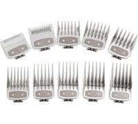 10Peines Guía Cortadora para StyleCraft Rival Metal 2026+ | 1,5-25mm 10 Tamaños set de peine cortapelo profesional clips metálicos marcas grabadas dientes redondeados
