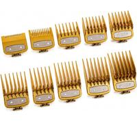 10Peines Guía Cortadora para StyleCraft Rival Metal 2026+ | 1,5-25mm 10 Tamaños set de peine cortapelo profesional clips metálicos marcas grabadas dientes redondeados