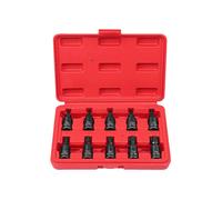 10Piece Socket Adapters and Reducers Set, 3/8'' Chromes Vanadiums Steel Ratchet/Socket Extension/ConversionKit