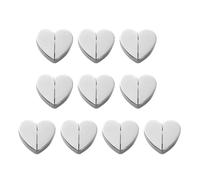 10Pieces Magnetic Curtain Button Heart Designs Alloy Clip Secure Drapes Prevent Light Leakage Easy Installation Without Nails Magnetic Curtain Clip