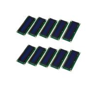 10piezas 1602 16x2 LCM del LCD del Caracter Display Modulo Controlador HD44780 Luz de Fondo Azul