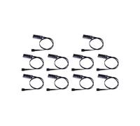 10piezas 40Cm 1 una 5 4-Pin TX4 PWM Fan CPU HUB Splitter PC Case Chasis Cooler Extension Cable Adapter Controller