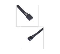 10piezas 40Cm 1 una 5 4-Pin TX4 PWM Fan CPU HUB Splitter PC Case Chasis Cooler Extension Cable Adapter Controller