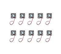 10piezas 50mm x 50mm x 10mm 5010 12V 0.1A 2 Pines Ventilador de Enfriamiento Sin Escobillas