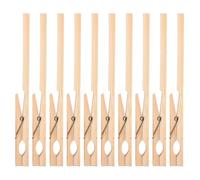 10Piezas Abrazadera de Madera para Tubos de Clips de Test Tube para Experimentos de Laboratorio Accesorios Prácticos y Duraderos para Enseñanza y Experimentación