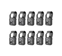 10piezas Accesorio de Microscopio para Teléfono Celular 200X con Microscopio de Ventana, Microscopio Digital Portátil con Luz LED / Clip