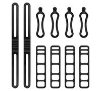 10piezas Cinturón Fijación Bicicletas Cinturón Fijación Silicona Bicicleta Multipropósito Cinturón Fijación Bicicletas Linterna Con Soporte Fijación Cinturón Fijación Bicicletas para Teléfonos Soporte