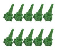 10pk ResOne - Conectores de tubo de oxígeno para árbol de Navidad con pezón giratorio # TC-130-10