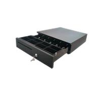 10POS CP-405N RJ11 Negro - Cajón Portamonedas