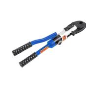 10T - Alicates de prensa hidráulica para tubos con U16/20/25/32 mm+TH16/20/26/32 mm, herramienta de prensa hidráulica, contorno en U y contorno TH, juego de alicates de prensa, carrera de 20 mm (azul)