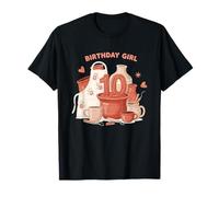 10th Birthday Girl Pottery Camiseta