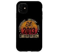 10th Birthday Vintage 10 Year Old EST 2013 Limited Edition Carcasa para iPhone 11