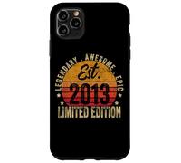10th Birthday Vintage 10 Year Old EST 2013 Limited Edition Carcasa para iPhone 11 Pro MAX