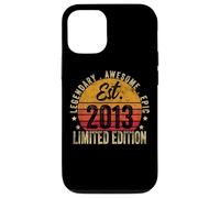10th Birthday Vintage 10 Year Old EST 2013 Limited Edition Carcasa para iPhone 12/12 Pro