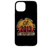 10th Birthday Vintage 10 Year Old EST 2013 Limited Edition Carcasa para iPhone 15 Plus