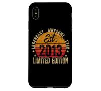 10th Birthday Vintage 10 Year Old EST 2013 Limited Edition Carcasa para iPhone XS MAX