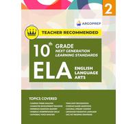 10th Grade ELA (English Language Arts) | Next Generation Learning Standards: Daily Practice Workbook #2 | Comprehensive Study Guide for Vocabulary & Reading Comprehension | ArgoPrep