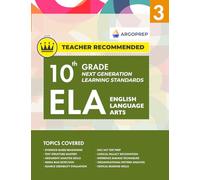10th Grade ELA (English Language Arts) | Next Generation Learning Standards: Daily Practice Workbook #3 | Comprehensive Study Guide for Vocabulary & Reading Comprehension | ArgoPrep