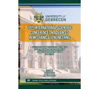 10th International Scientific Conference on Advances in Mechanical Engineering