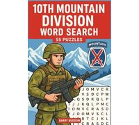 10th Mountain Division Word Search: 55 High-Altitude Army Puzzles Honouring the Mountain Warriors. A Compact 6x9 Puzzle Book Featuring Alpine ... Gear, Traditions & Mountain Warfare Culture.