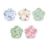 10uds Cubiertas para Sensores Libre 2/3, Parches Adhesivos Impermeables Estampado Floral Azúcar Resistentes al Sudor Pegatinas para Sensores Parches Superpuestos Compatibles con Libre (5 Estilos)