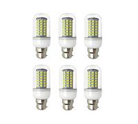 10W 12-60 Volt LED Light Bulb B22 Ac/Dc for RV Camper Marine Solar Power Light and Off Grid 6pcs/lot (Color : Warm Wite) (Cool White)