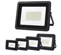 10W 20W 30W 50W 100W Luz de inundación LED 220V Proyector ultrafino Proyector IP68 Lámpara de jardín impermeable al aire libre