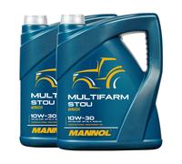 Aceite de Motor Mannol 10W-30 Mn Api CG-4/ CF-4/ Cf / Ce/ CD / Multifarm Stou 5