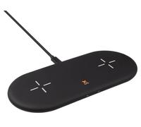 10W Rápido Inalámbrico QI para Cargar Dual Almohadilla IPHONE 15 Se Samsung S23