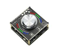 10W15W20W Módulo de Placa Amplificadora Digital de Audio Estéreo Espectro de Volumen Música Ritmo Luz D15H