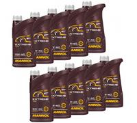10x 1 Aceite de Motor Litros mannol extreme 5W-40 Api Sn Cf Acea A3 B VW 502 505