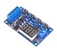 10X 12V 24V Luz LED Interruptor de Relé de Retardo de Tiempo de Retardo de Tiempo Digital Circuito de Doble Tubo Mos Módulo de Tablero de Control