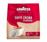 10x 18 Café Almohadillas lavazza Crema Classico Fuerza 7/10 Redondo & Intenso