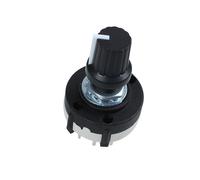 10X 3P4T 3 Polos 4 Posiciones Interruptor Giratorio Selector de Banda de Oblea Simple con Perilla