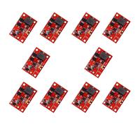 10X 3S 3A 12V MPPT MóDulo Controlador de Cargador Solar Fotovoltaico CN3767/CN3722 con Indicador LED para Sistema de Panel Solar de 18V