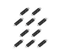 10X 5 en 1 Multifuncional Otg Lector de Tarjetas Tarjeta Micro- / / USB Lector Soporte TF Android Type-C Teléfono / Computadora / Type-C