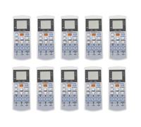 10X Acondicionador Control Remoto de Aire Acondicionado para Controlador A75C3407 A75C3623 A75C3625 KTSX003 A75C3297