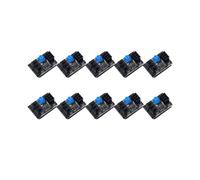 10X Adaptador Ventilador 3 Pines y 4 Pines PWM Caja PC Concentrador Ventilador RefrigeracióN Divisor de 8 VíAs Controlador de Velocidad de 12 V con