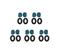 10x Almohadilla del Oido de Reemplazo Almohadilla para Oreja Cojin para Oreja de Reemplazo de Espuma de Memoria para , Auriculares AE2-W. Negro &