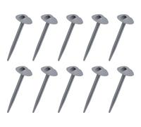 10x Arenque 9cm para Camping Tienda Toldo Alfombra Teppichheringe Plástico