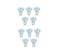 10X Bellalux Bombilla Reflectora GU10 PAR16 4.3W Blanco Frío 4000K 36°