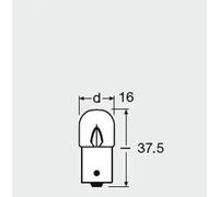 10x Bombilla BA15d 5626 OSRAM