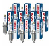 10X BOSCH Bujía Doble Platino Compatible Para Porsche 718 Boxster 982 2.0